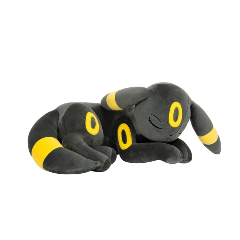 ブラッキー(Umbreon) 寝そべりぬいぐるみ Pokemon Umbreon Sleeping Plush - 18-inch Premium Plush in Sleeping