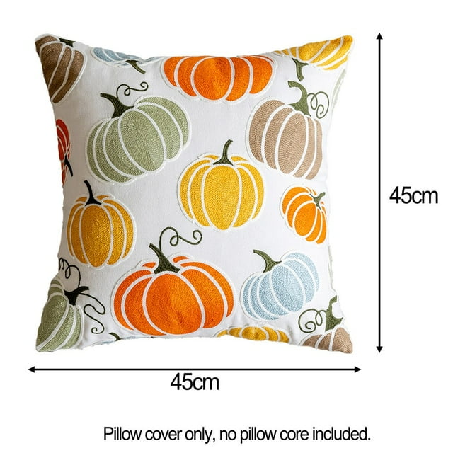 18In Halloween Thanksgiving Pumpkin Pillowcase 12*20In Waist Pillowcase