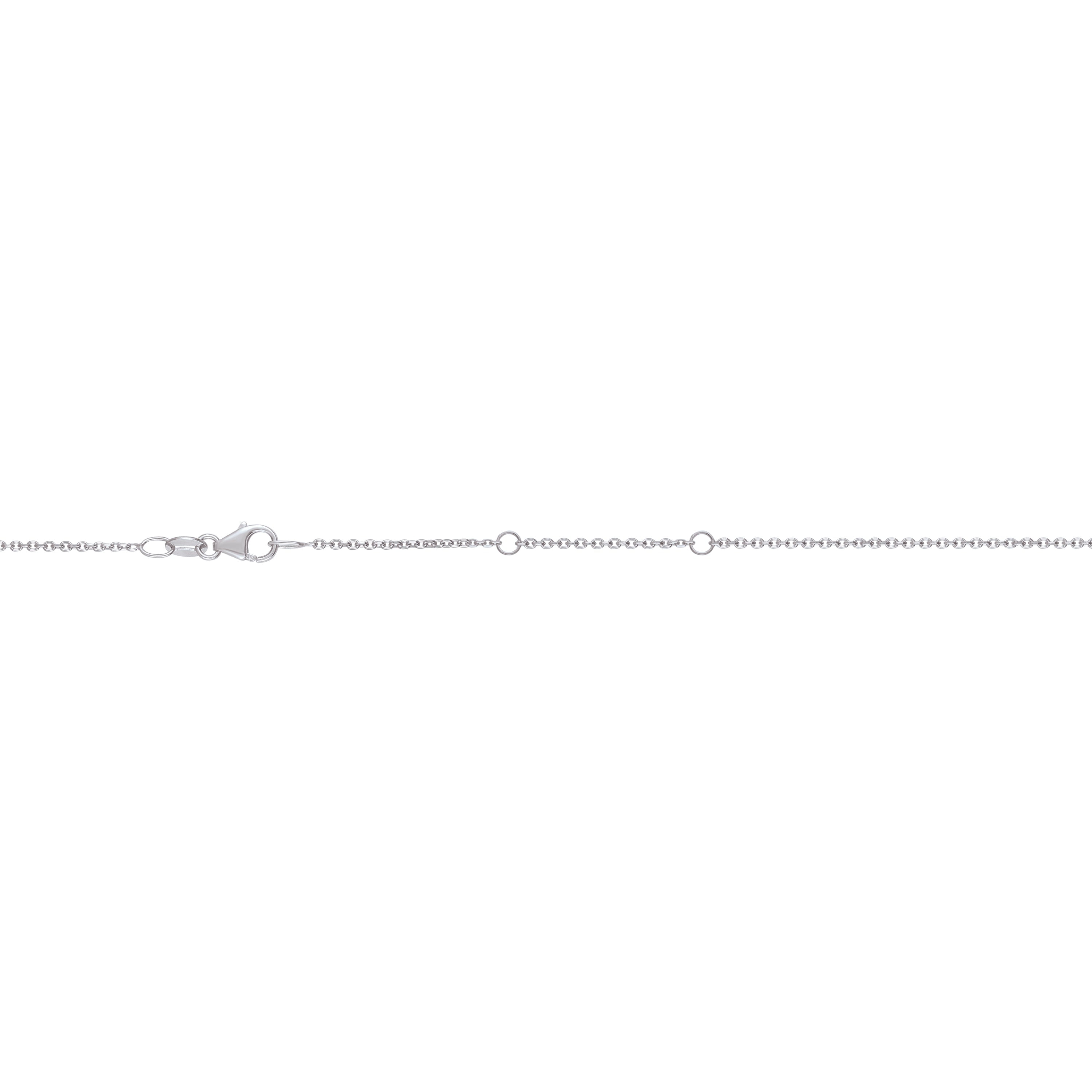 18K Gold 1.3mm Double Extendable Cable Chain - Walmart.com