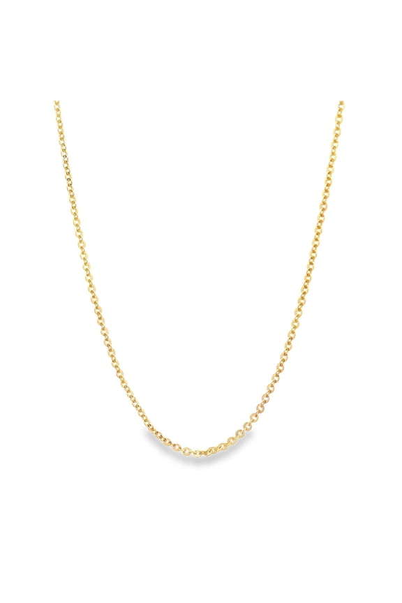 18K Gold Filled 2mm Rolo Chain (F68)