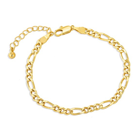 18K Gold Plated Chain Adjustable Bracelet For Women Golden Plated Wrist Chain