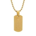 thumbnail image 1 of 18K Gold Plated Lords Prayer Pendant In English, 1 of 1