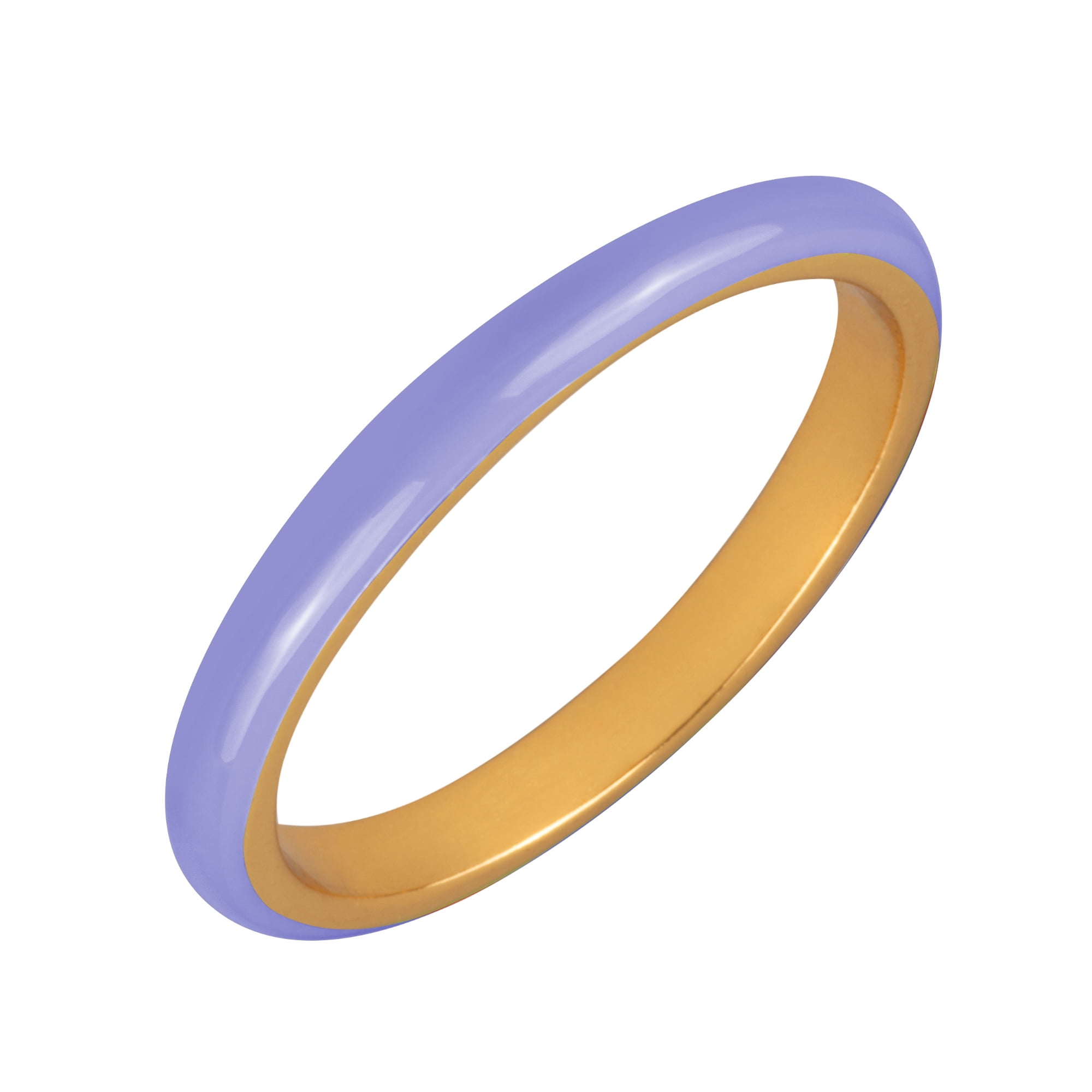 18K Gold Plated Sterling Silver Enamel Stack Rings, Various Color ...