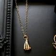 thumbnail image 1 of 18K Gold & Small Plated Ghost Ghost Pendant Necklace, 1 of 2