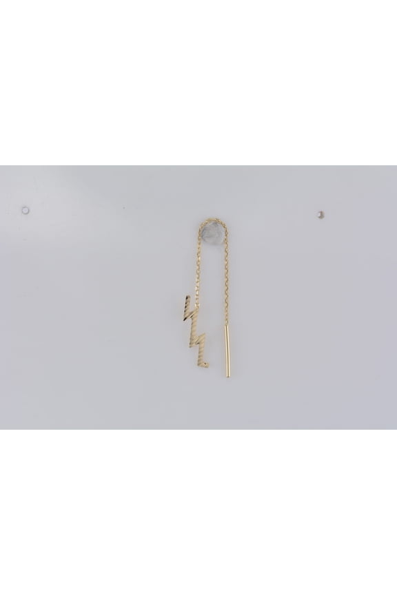 18K Italian Gold Dangling Earring