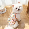 thumbnail image 1 of 18K+ Saved KumdkdPrint Dog Shirt – UPF50+ Sun Protective Vest for Small Dogs & Cats | Breathable Summer Clothes for French Bulldog, Corgi, Puppy & Kitten (11.81" Chest), 1 of 6