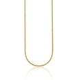 thumbnail image 1 of 18K Solid Yellow Gold 1.9mm Rope Chain Twisted Link Necklace, 1 of 4