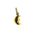 thumbnail image 1 of 18K Solid Yellow  Gold  Puffy Medium  Moon Pendant 0.42 x 0.28 x 0.11 inch, 1 of 3