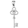 thumbnail image 1 of 18K White Gold Key Pendant - 47 mm, 1 of 3