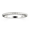 thumbnail image 1 of 18K White Gold Over Silver Ring, 1 of 4