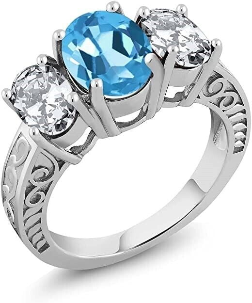 Brushed Inlay Wedding Ring In Platinum (5mm - Foto 8