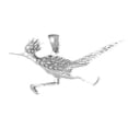 thumbnail image 1 of 18K White Gold Roadrunner Pendant - 25 mm, 1 of 3
