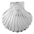 thumbnail image 1 of 18K White Gold Shell Pendant - 38 mm, 1 of 2