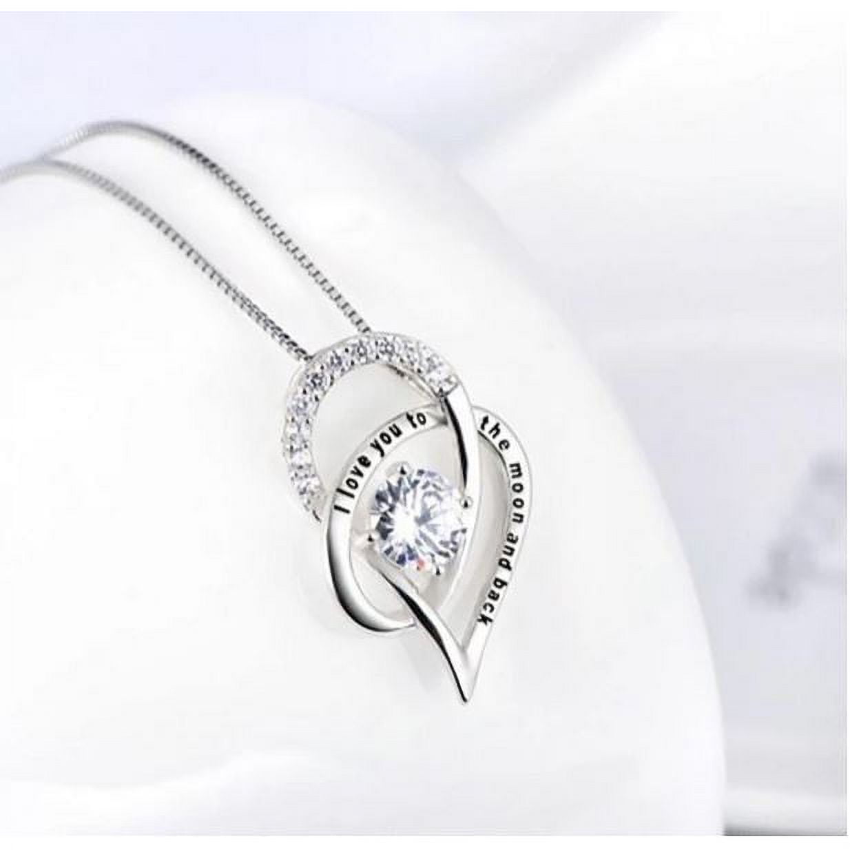 18K White Gold Swarovski Crystal