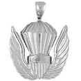 thumbnail image 1 of 18K White Gold United States Air Force Pendant - 38 mm, 1 of 3