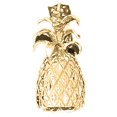 thumbnail image 1 of 18K Yellow Gold 3D Pineapple Pendant - 25 mm, 1 of 2
