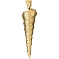 thumbnail image 1 of 18K Yellow Gold Conch Shell Pendant - 49 mm, 1 of 3