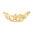 thumbnail image 1 of 18K Yellow Gold Dolphins And Starfish Pendant - 15 mm, 1 of 2