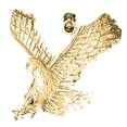 thumbnail image 1 of 18K Yellow Gold Eagle Pendant - 29 mm, 1 of 3