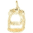 thumbnail image 1 of 18K Yellow Gold Maui Pendant - 16 mm, 1 of 3