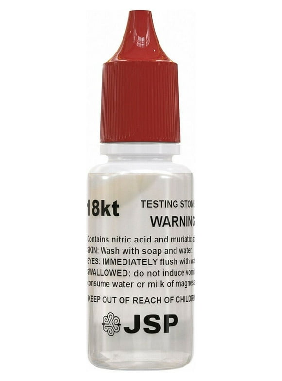 18K Yellow & White Gold Jewelry Test Testing Acid Solution JSP Tester Bullion