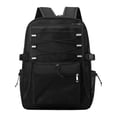 thumbnail image 1 of Versatile Mesh Backpack with Multiple Pockets, Breathable Lightweight Daypack for School Gym Beach Travel, 1 of 7