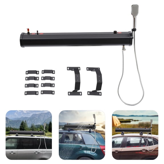 18L Portable Car Camping Shower Kit Portable Water Tank for Outdoor Activities