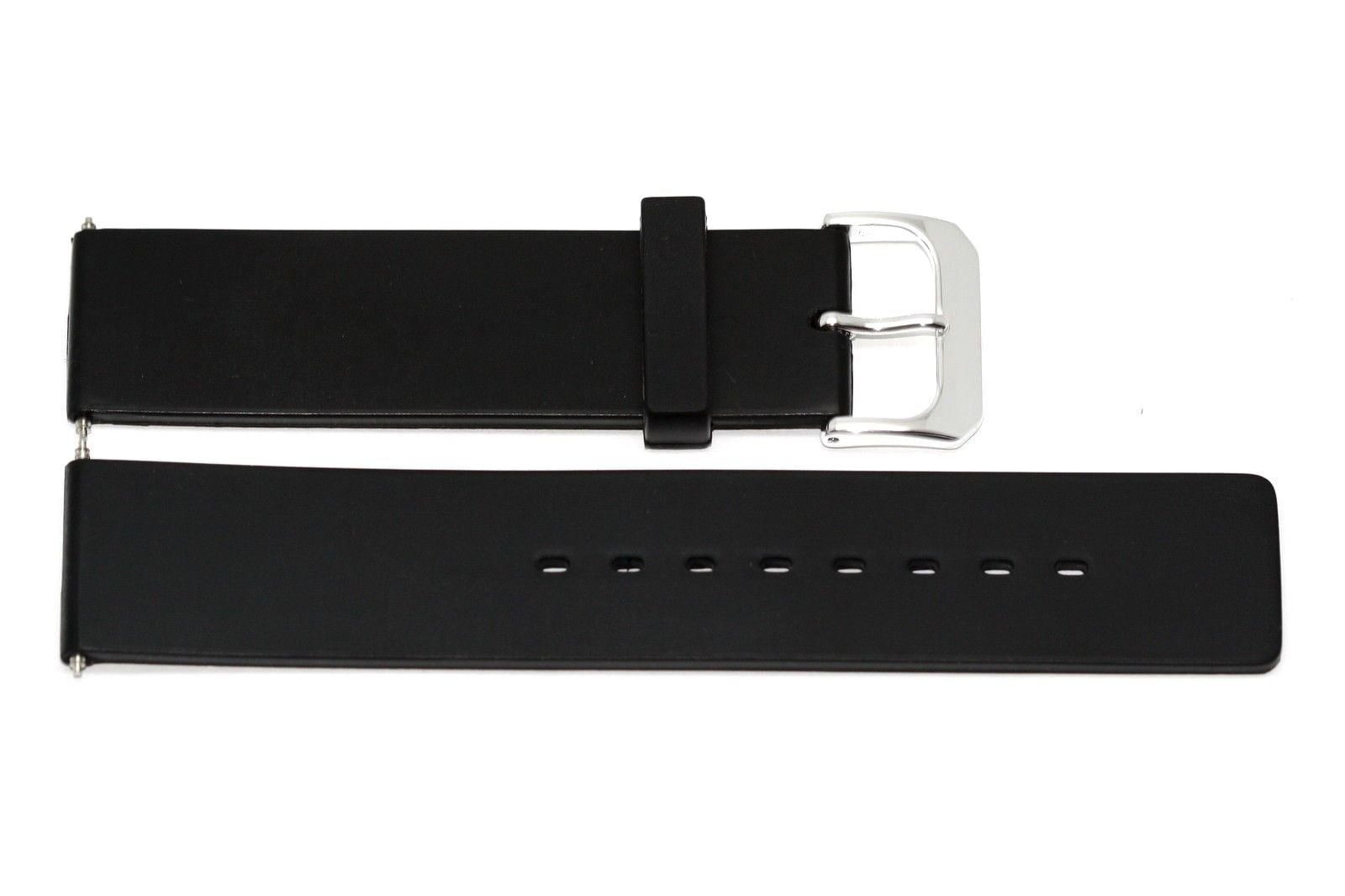 18MM BLACK SMOOTH RUBBER SPORT REPLACEMENT BAND FITS ARMITRON Walmart