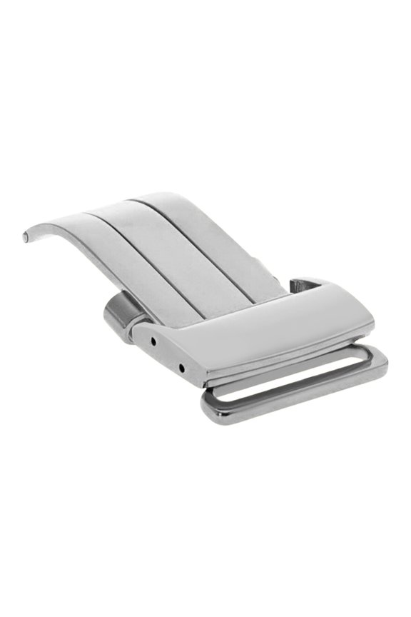 18MM DEPLOYMENT STRAP BAND BUCKLE CLASP FOR BREITLING PILOT LEATHER STRAP BRUSH