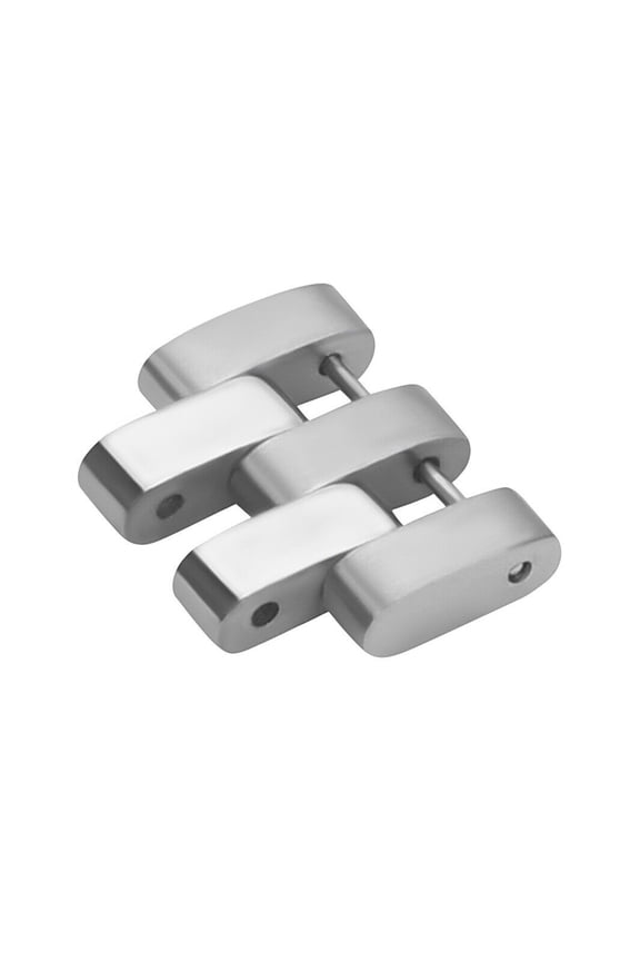 18MM LINK FOR WATCH BAND BREITLING PILOT 5 LINK SHINY/MATTE STRAIGHT FIT 20MM SS