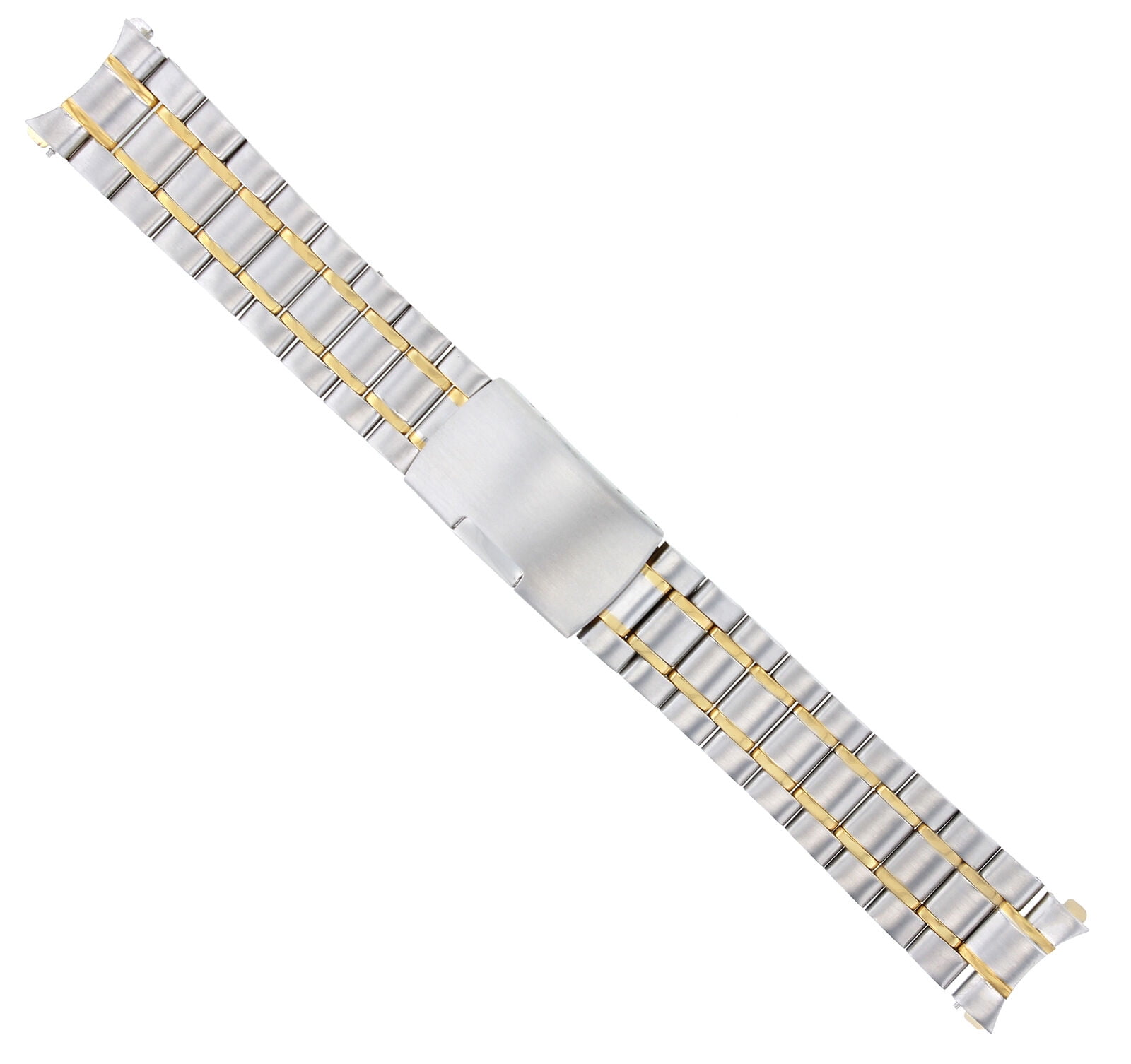 18MM WATCH BAND SOLID LINK BRACELET FOR OMEGA SPEEDMASTER S STEEL