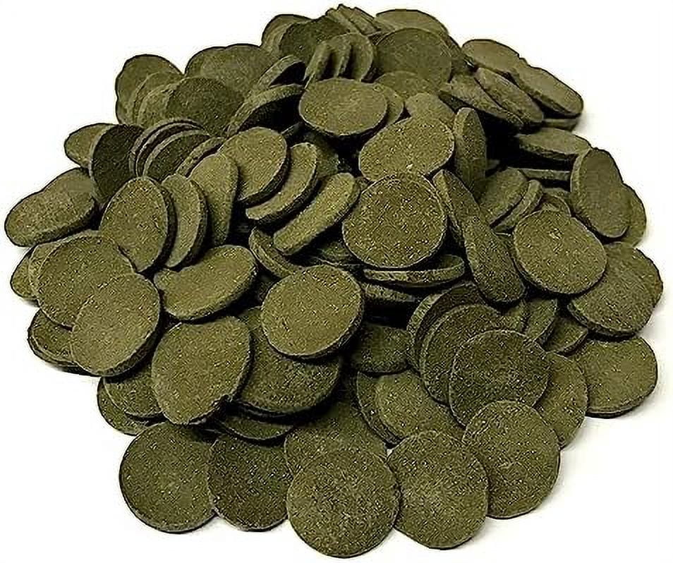 18Mm Algae Wafer Sinking Algae Wafers That Provides Balanced Diet For Plecos, Snails, Cory