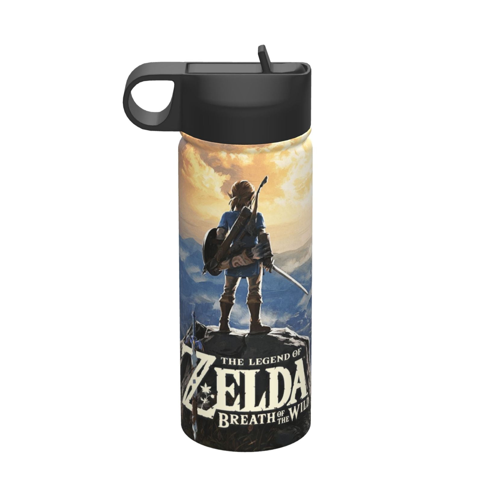 18OZ Sports Insulated Kettle Drinking Cup The Legend Of Zelda Water Bottle Stainless Steel Kettle Portable Cup For Gym Outdoor Sports
