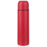 18-Oz Ozark Trail Vacuum Insulated Thermal Water Bottle with Cup (Red)