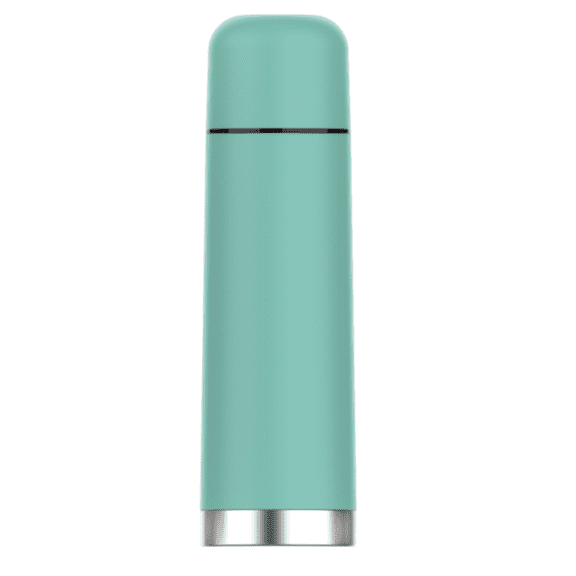Ozark Trail 18oz Vacuum-Insulated Stainless Steel Thermal BOTTLE,Turquoise