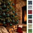thumbnail image 1 of 18PCS 6CM Christmas Ornaments Set Shatterproof Christmas Tree Hanging Balls Pendants Decorative for Home Holiday Christmas Decoration Indoor, 1 of 6