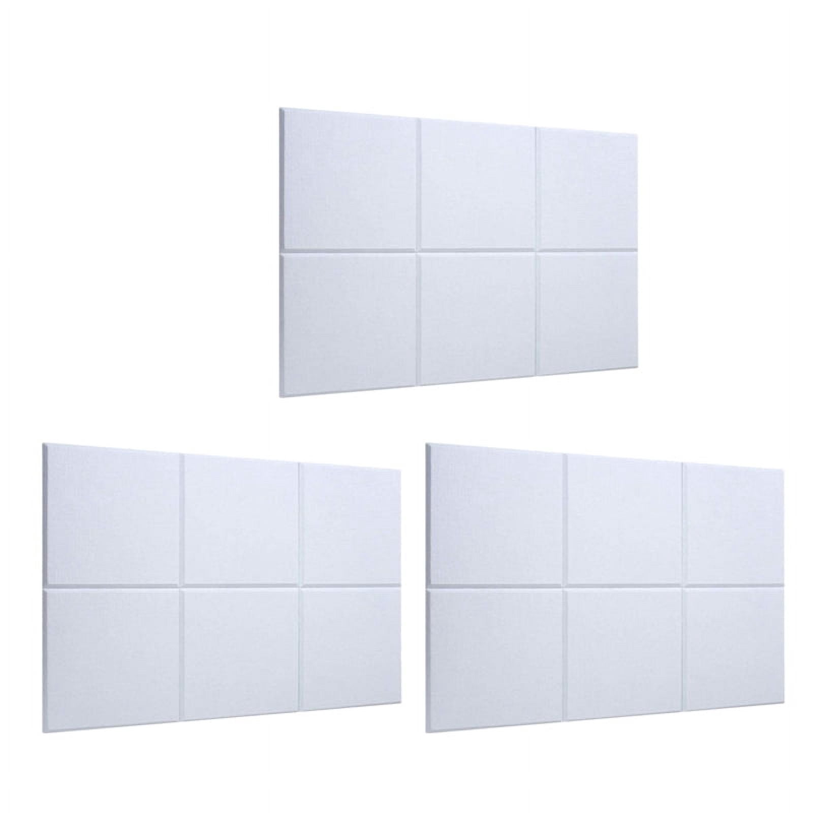 18PCS Acoustic Absorption Panel 12inch x 12inch x 0.4inch Sound Proof Padding for Bass Isolation for Acoustic