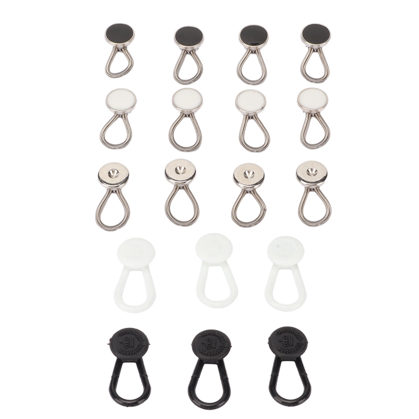 18PCS Collar Extender Multifunctional Adjustable Elastic Button ...