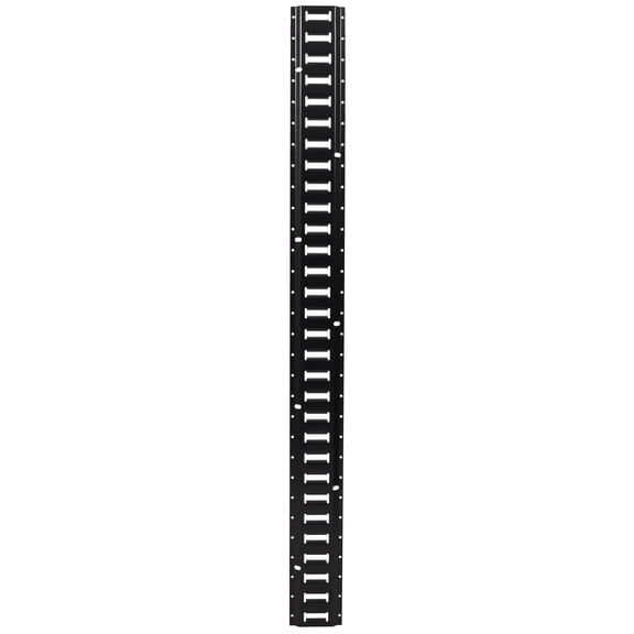 18PCS E Track Tie-Down Rail Kit for Trucks Vans Garages Trailer Cargo Control System, 4 Pack 5ft Horizontal Steel E-Track with 8 O-Ring Anchors 4 Rope Tie Offs 2 Ratchet Straps, Black