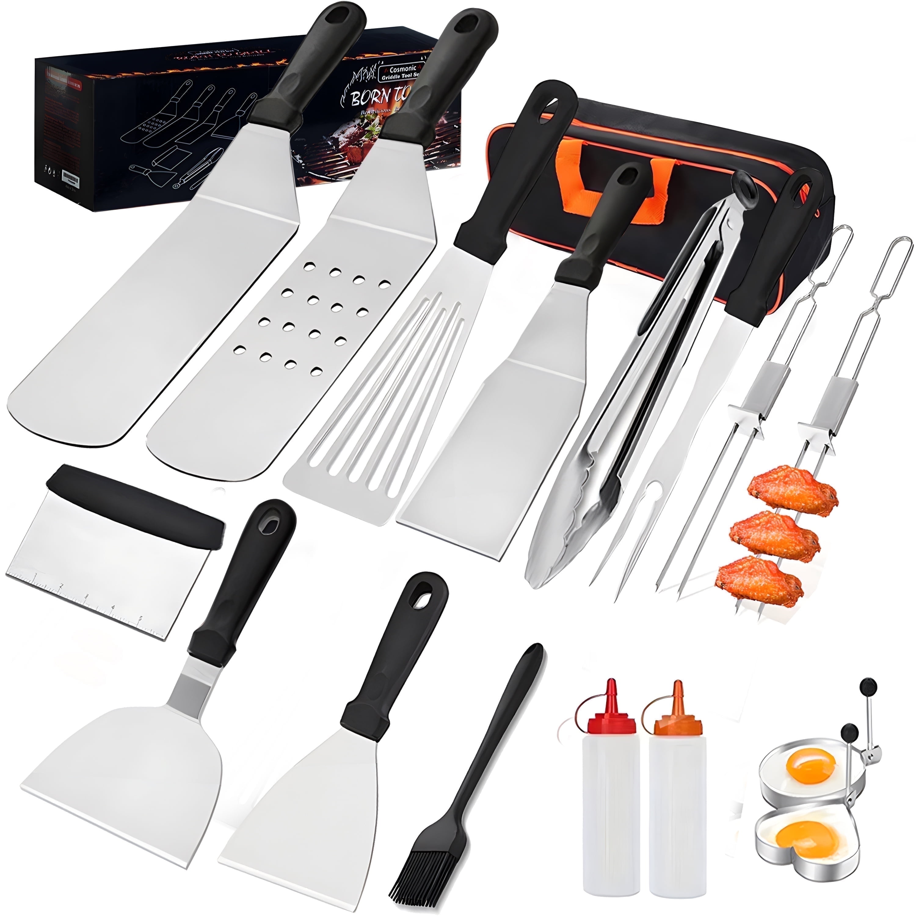 18PCS Griddle Accessories Kit, Flat Top Grill Bhutan Ubuy