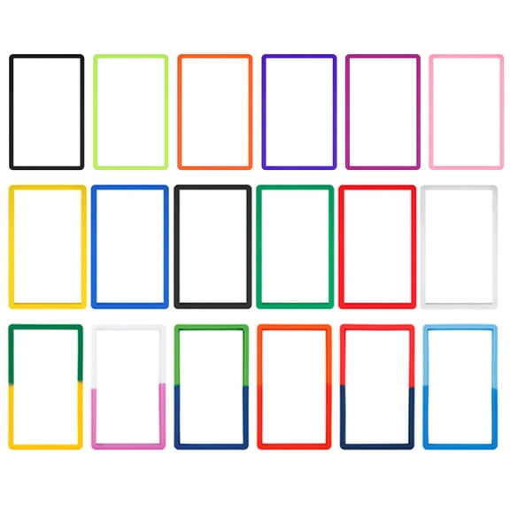 18PCS Slab Bumper Guard Protector for PSA Graded Cards, Silicone Impact-Resistant Edge Protection Case Sleeves