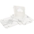 thumbnail image 1 of 18PCS White Gift Box 10cm(4”) Folded Kraft Paper Favor Boxes Marble Texture Pattern with Heart Window Cardboard Jewelry Boxes for Anniversaries Weddings Birthdays DIY, 1 of 5