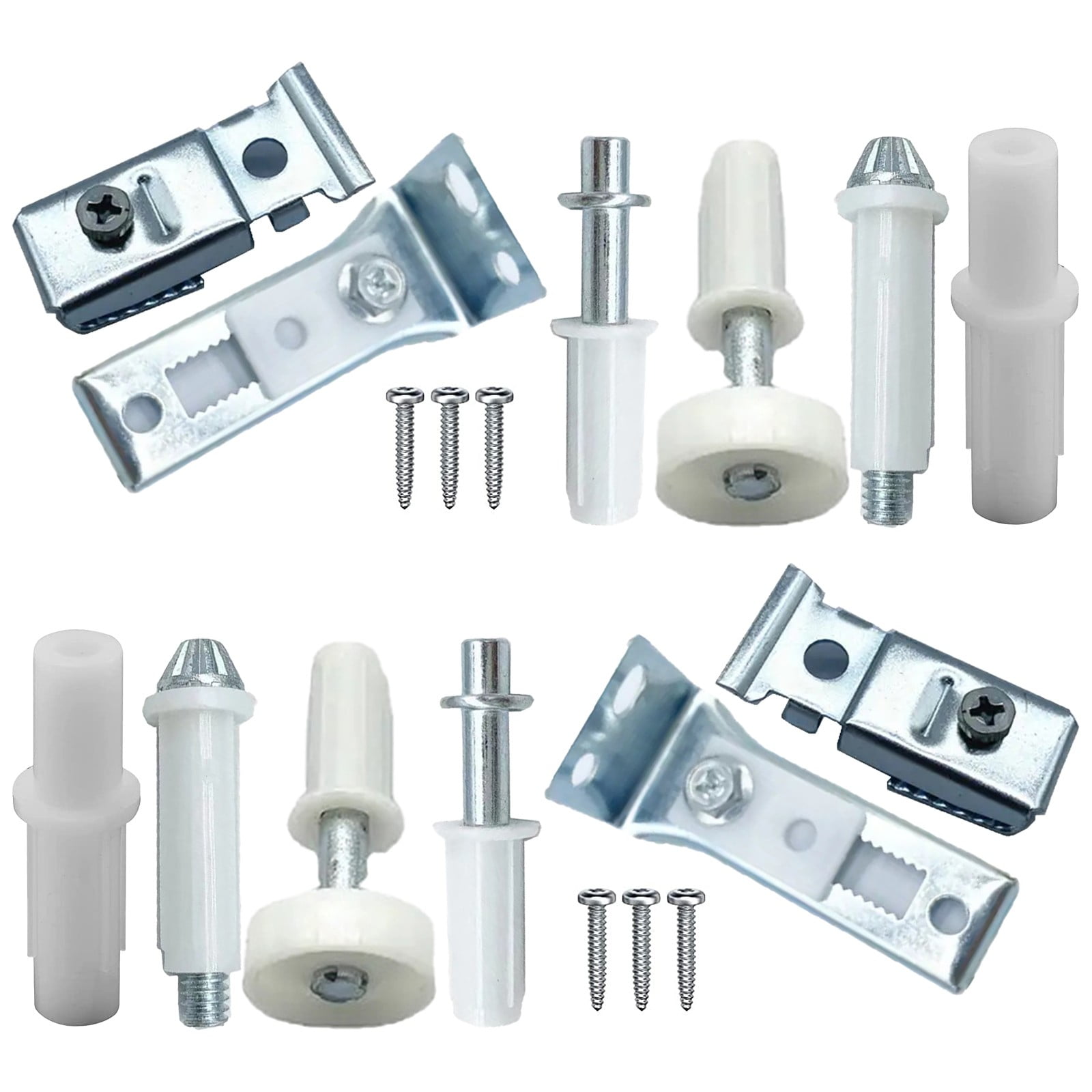 18Pack Bifold Door Hardware Repair Kit for Folding Pocket Door