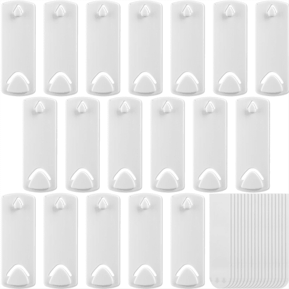 18Pack Picture Hangers,Sawtooth Hangers with Removable Adhesive Strips, Hang Pictures on ywm58