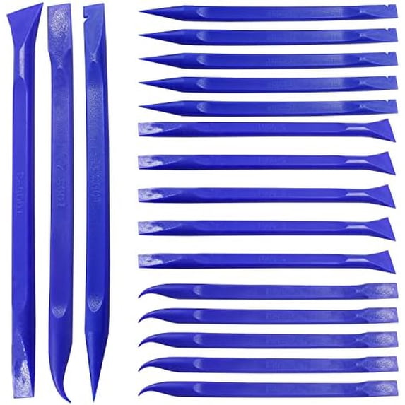 Plastic Scraper Tool Non Scratch 10PCS Cleaning Scraper Kits With Oven Scrapers Small Thin Wire Brush Hard Board For Kitchen Freezer Stoves Induction Hob Window Decals