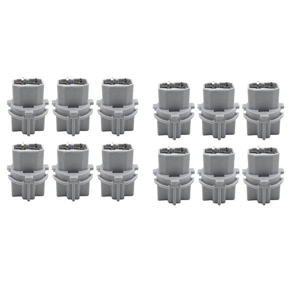 18Pcs Car T20 Socket Brake Tail Lamp Rear Light Holder for Accord T20W 33515-S50-003