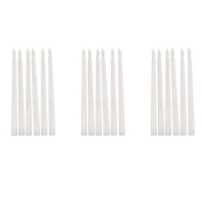 18Pcs LED Taper Candle for Dinner, Flickering Flameless Tapered Battery Operated Table Settings Weddings Birthday
