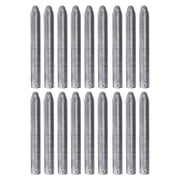 18Pcs Low Temperature Universal Welding Rods, Powder Cored Easy Melt Solder Sticks, Multipurpose Metal Repair Electrode for Aluminum Stainless Steel Iron Pipes 3.14"/pc,Dark Gray