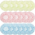 thumbnail image 1 of Song Yu Reusable Waterproof PEVA Shower Cap 28 cm Pink, Blue, Green (18 Pack), 1 of 7