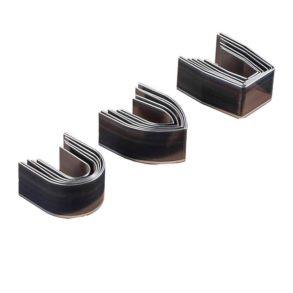 18Pcs Professional Leather Punch Set,Six Size-15MM-38M,Alloy Steel Embossing Tools for DIY Crafting & Leatherworking